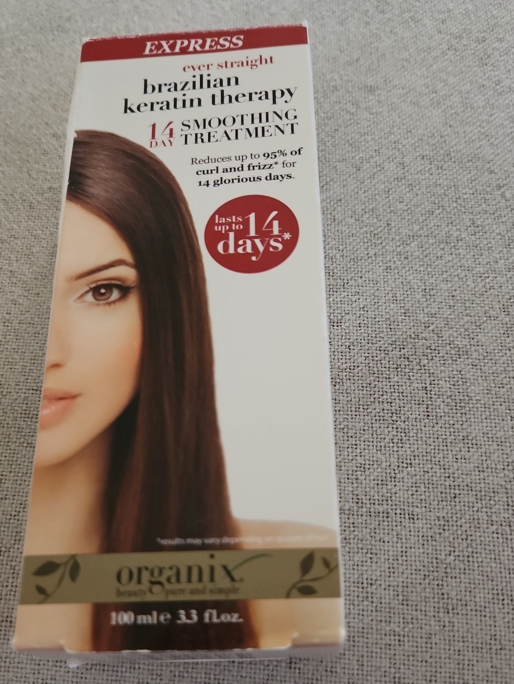 Organix Ever Straight Brazilian Keratin Therapy Smoothing Treatment
